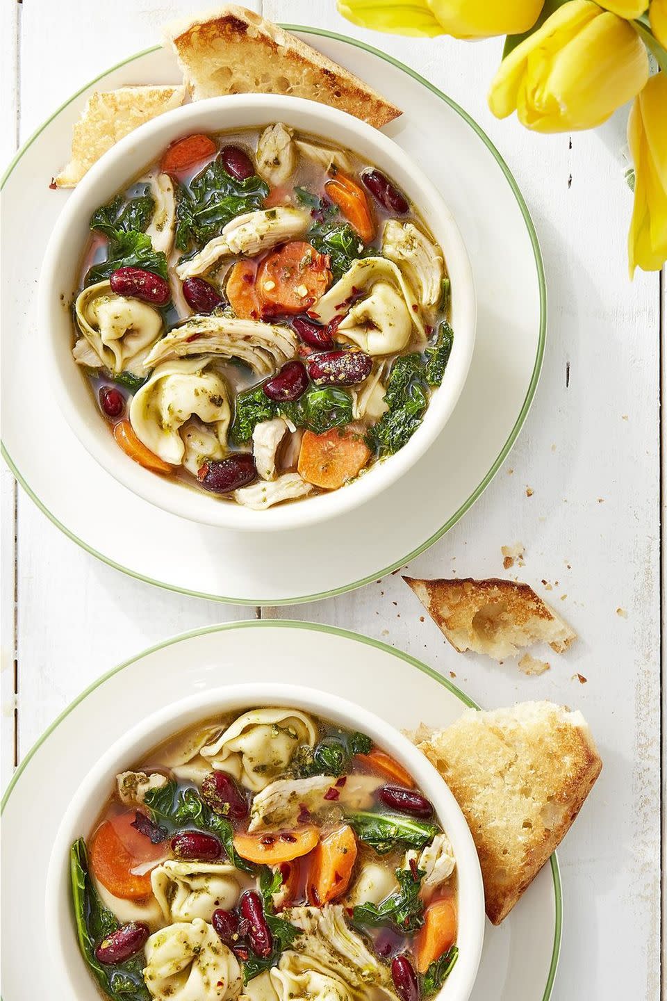 Pesto Chicken Minestrone