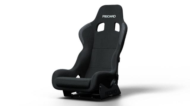 Recaro's New Sim Racing Seat Turns Sound Into Vibration With Haptic Feedback