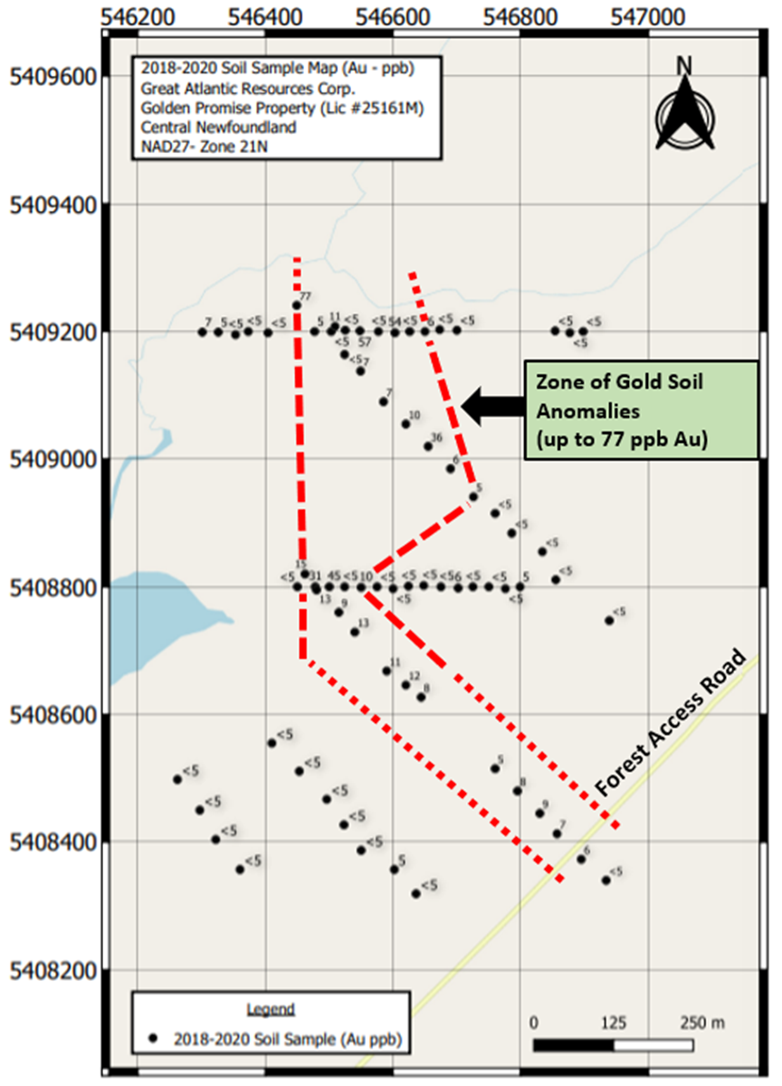 Great Atlantic Resources Corp., Wednesday, April 26, 2023, Press release picture