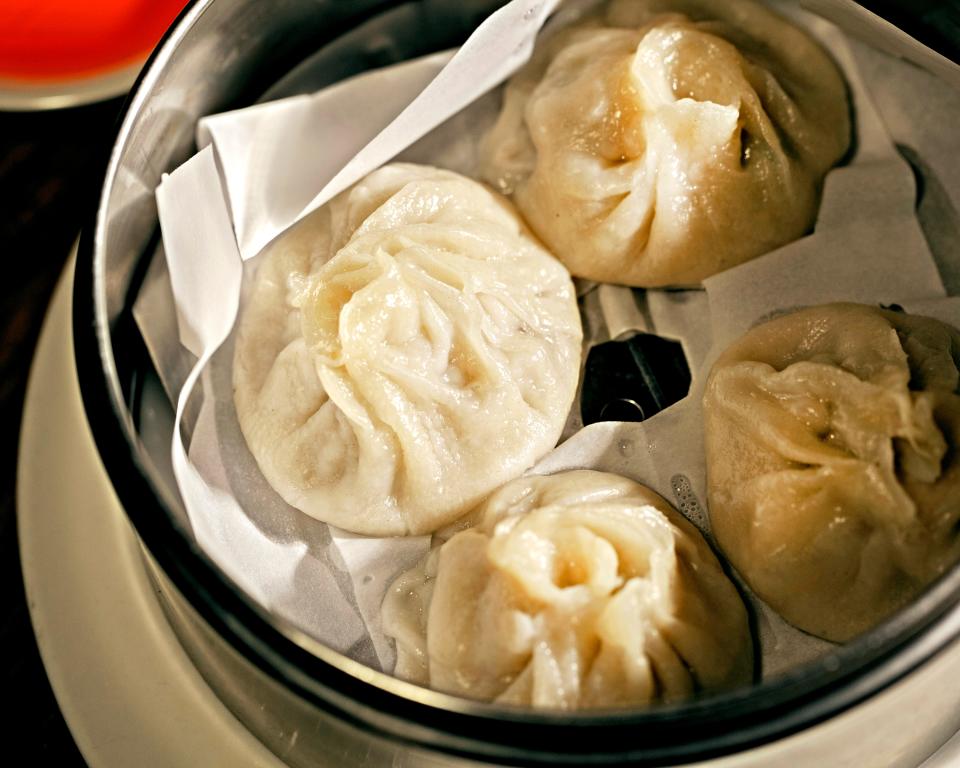 Soup dumplings at The Joy Luck in Louisville.