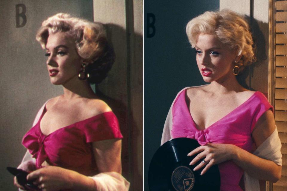 Marilyn Monroe ; Blonde. Ana de Armas