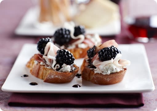 Blackberry Prosciutto Appetizer