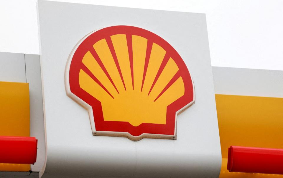 A view shows a logo of Shell petrol station in South East London, Britain - MAY JAMES/REUTERS