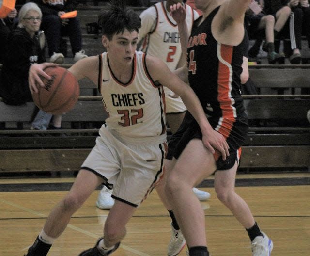 An impressive freshman season helped Cheboygan's Gavin Smith (32) secure a spot on the all-area second team.