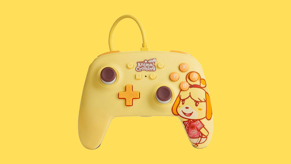 Pre-order Animal Crossing: Isabelle PowerA Enhanced Wired Controller for Nintendo Switch. (Photo: Amazon)