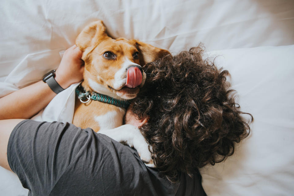 Man with his dog. (PHOTO: Getty Images)