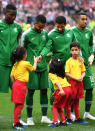 <p>The 2018 FIFA World Cup Russia Group A match between Russia and Saudi Arabia at Luzhniki Stadium on June 14, 2018 in Moscow, Russia. (Getty) </p>