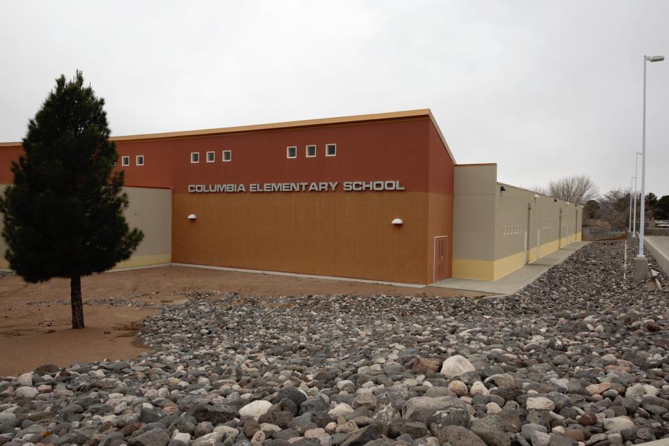 The original Columbia Elementary School, seen on Feb. 19, 2019.