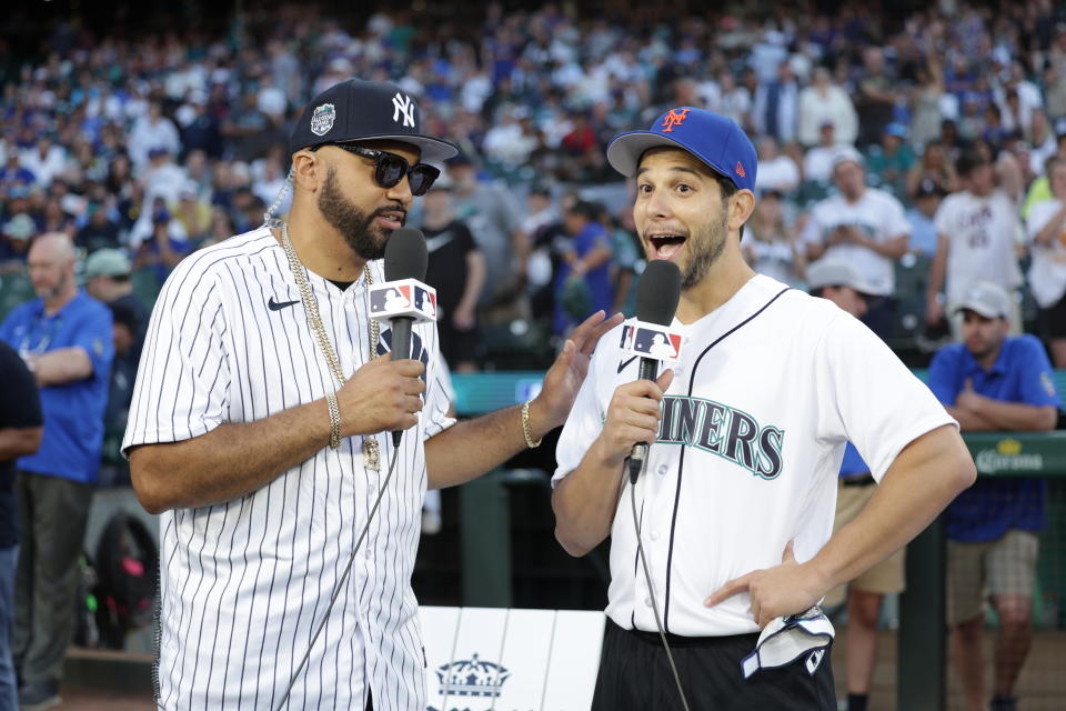 Kid Mero and Skylar Astin