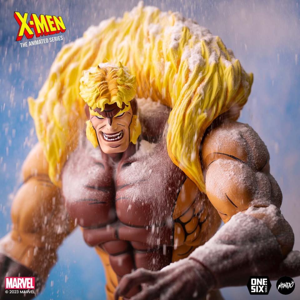 Sabretooth Mondo 1/6 scale figure close-up shot.