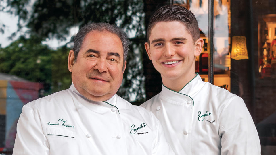 Emeril and son EJ