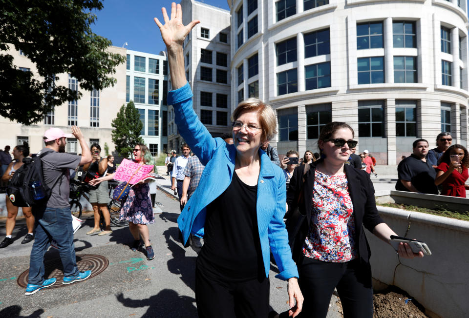 Sen. Elizabeth Warren (Photo: Kevin Lamarque/Reuters)