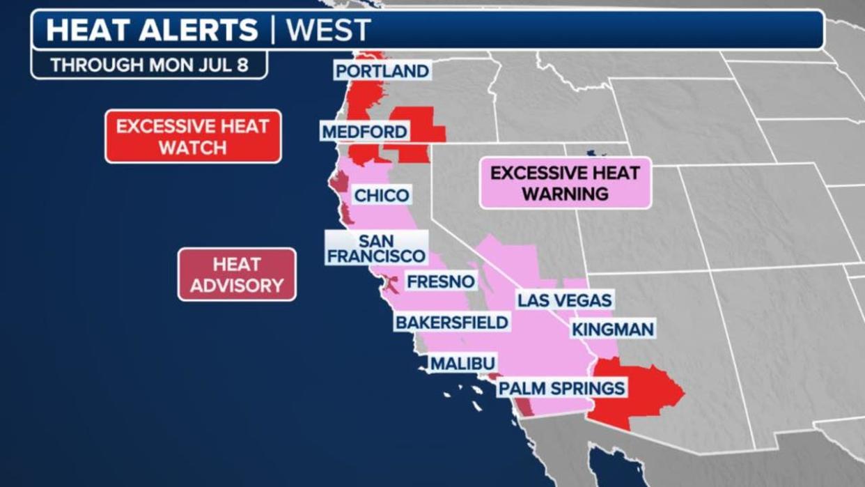 <div>California Heat Alerts / FOX Weather</div>