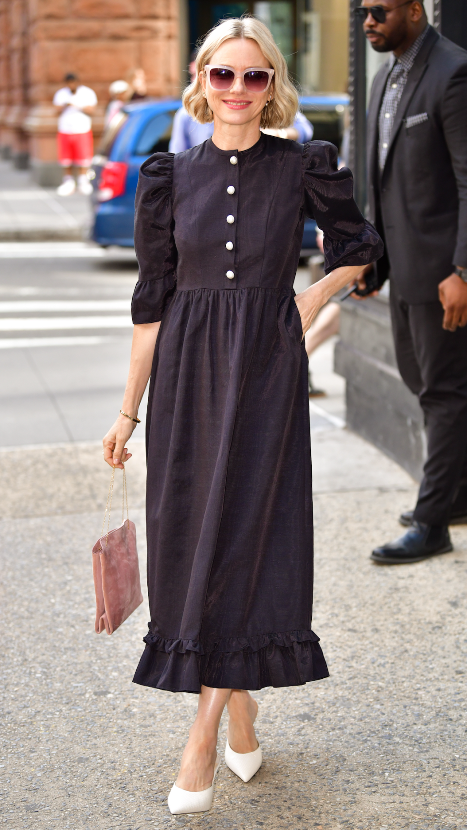 Naomi Watts is seen outside the Build Studio on June 24, 2019 in New York City