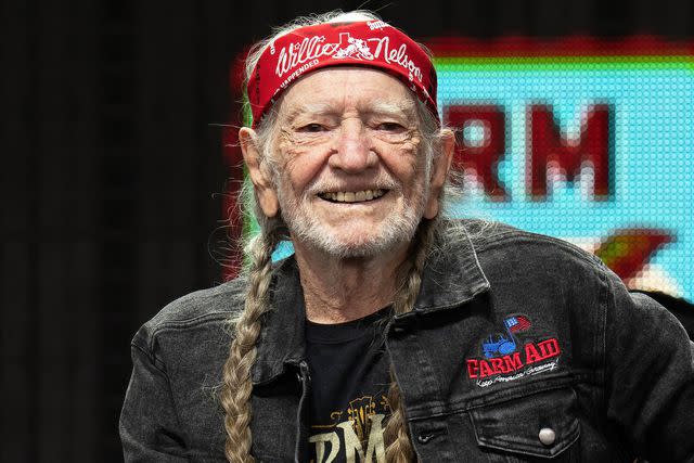 <p>Suzanne Cordeiro/AFP/Getty</p> Willie Nelson