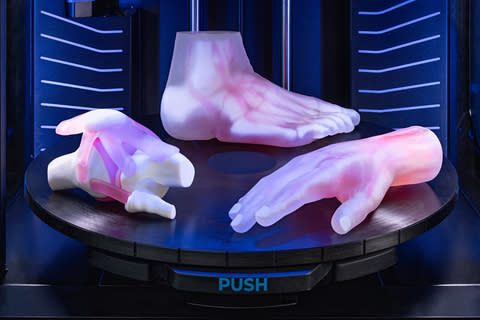 Digital anatomical from the new J5™ Digital Anatomy™ 3D printer from Stratasys. (Photo: Business Wire)