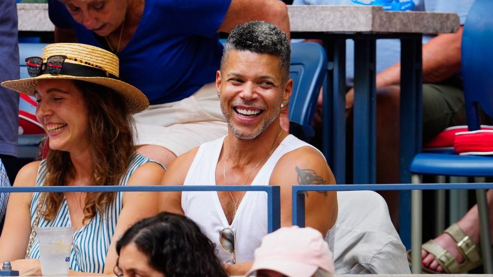 celebrities attend the 2023 us open tennis championships day 9