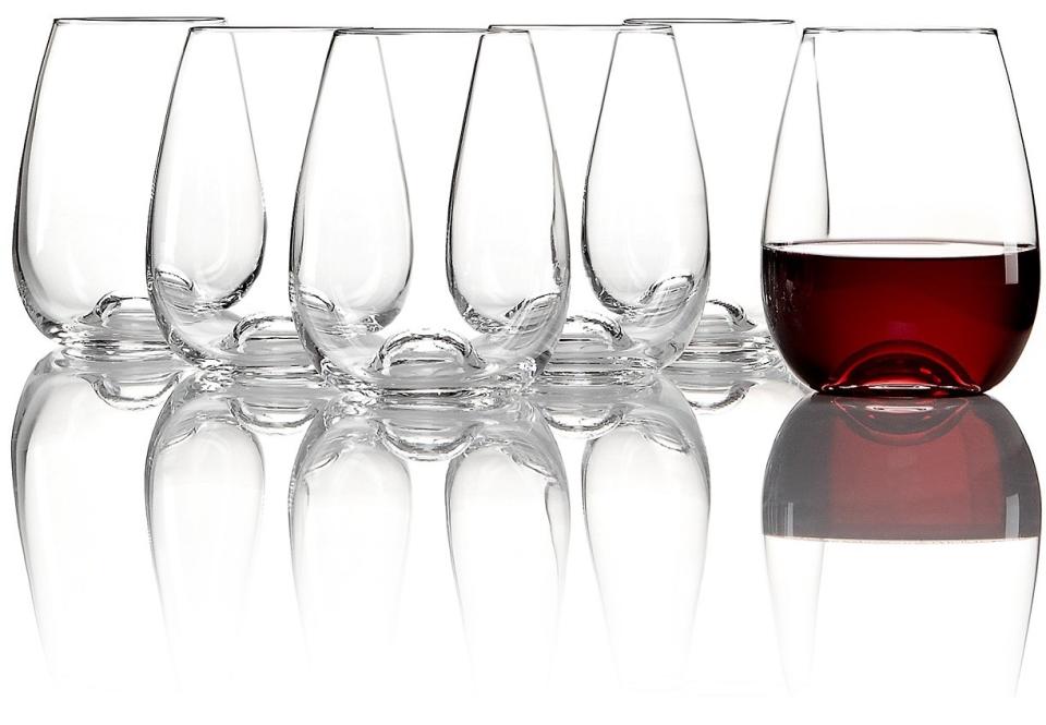 Tuscany Stemless Wine Glasses 6 Piece Set. (Photo: Macy’s)