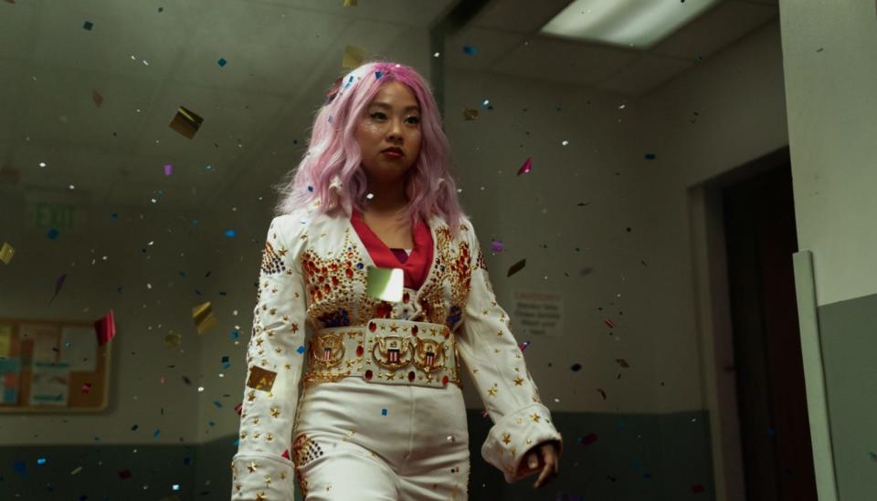 Stephanie Hsu stars as Joy Wang in "Everything Everywhere All At Once."