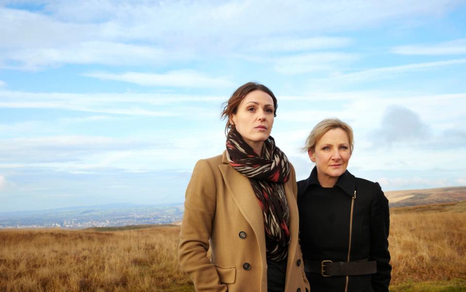 Suranne Jones and Lesley Sharp in Scott & Bailey - Television Stills