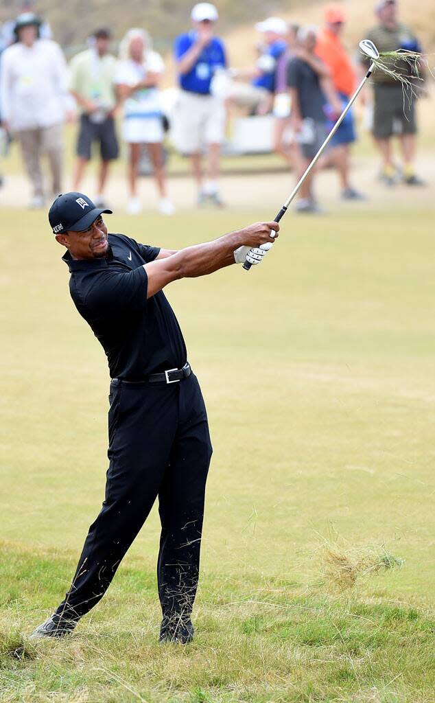 Tiger Woods, U.S. Open Round One