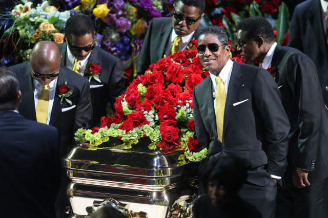 Michael Jackson's $1 million funeral