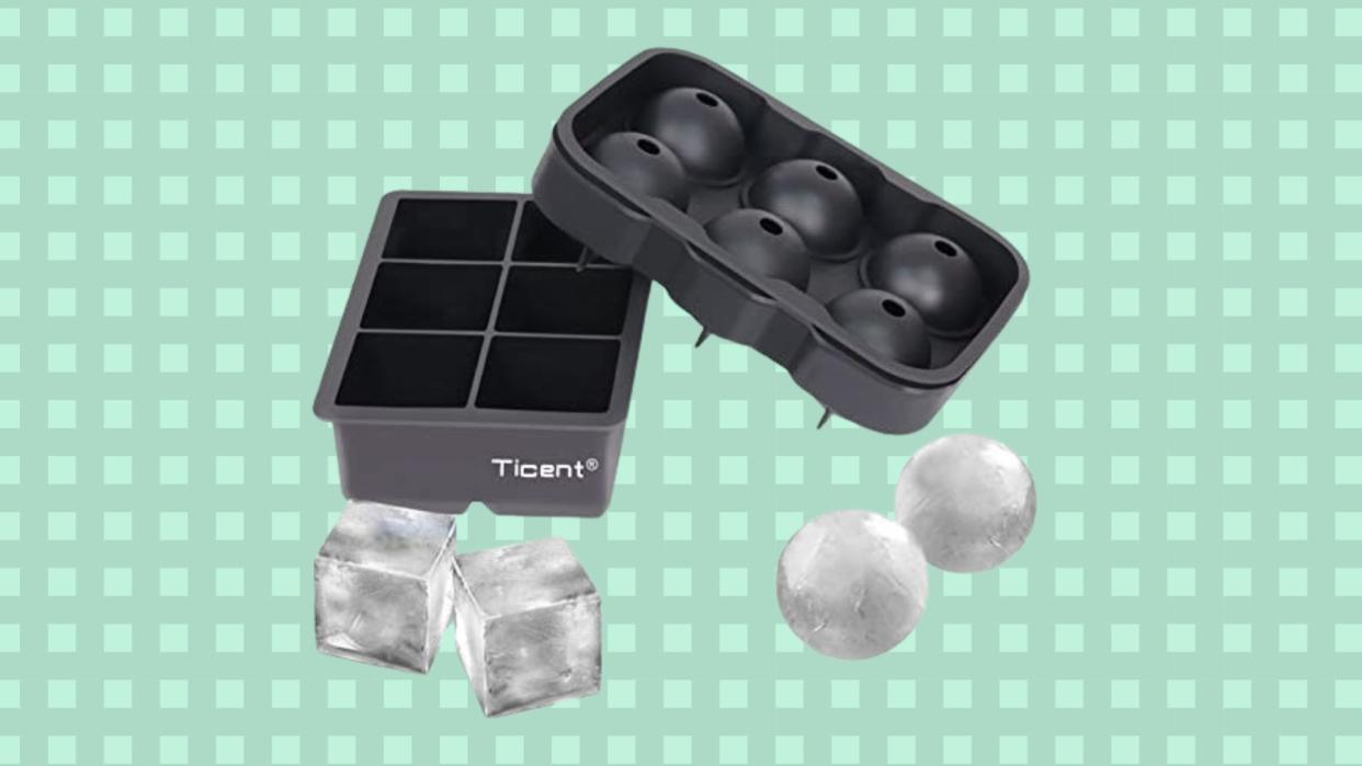 Square and sphere ice molds