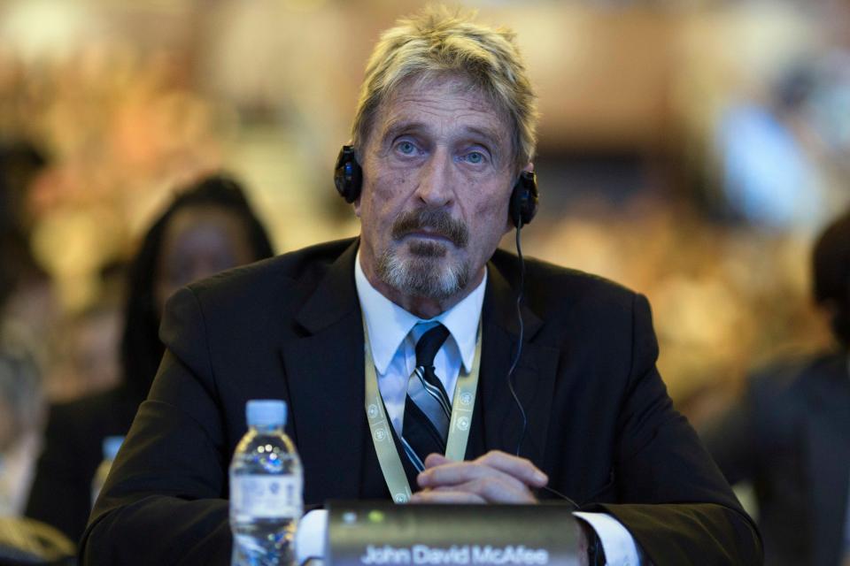 John McAfee (AP)