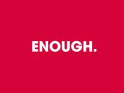 Racist abuse directed at players supporting #Enough campaign