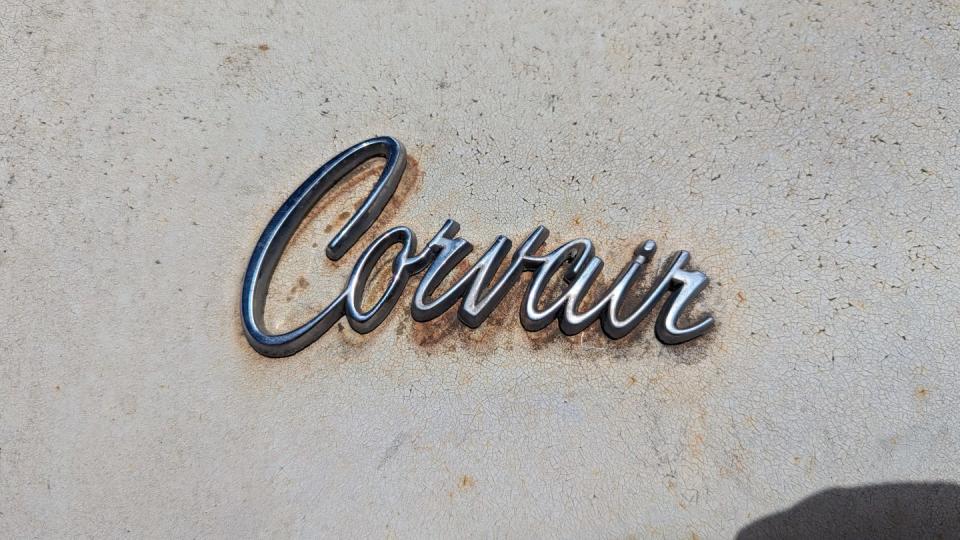 1968 chevrolet corvair in colorado wrecking yard