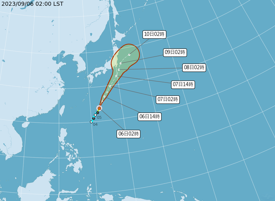 （圖取自中央氣象局網站）