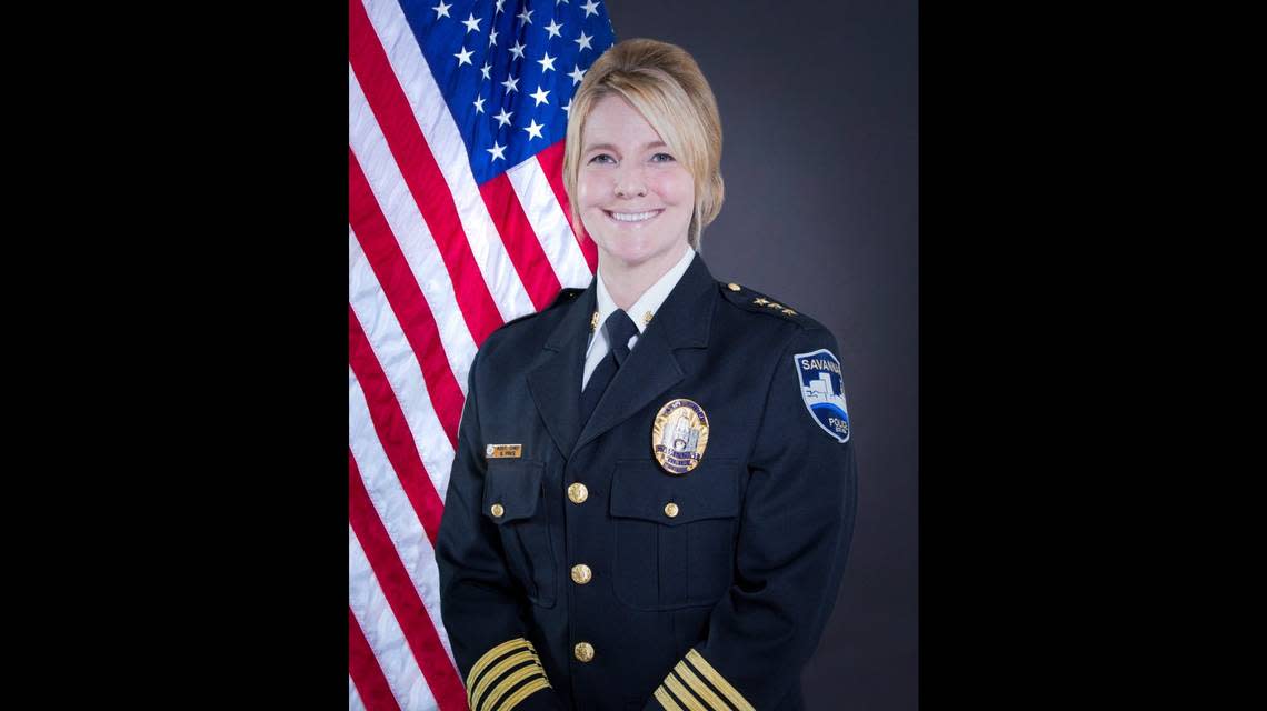 Stephenie Price, former Assistant Chief of Police of the Savannah Police Department. Price was selected to lead the Bluffton Police Department and started in October 2020