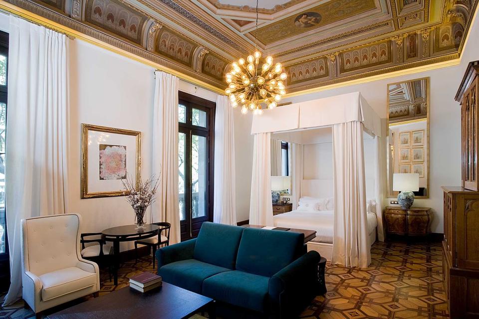Guest room at Cotton House Hotel, Autograph Collection in Barcelona