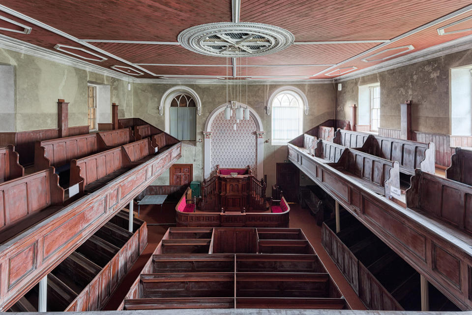 <p>Chapel in Wales. (Photo: James Kerwin/Caters News) </p>