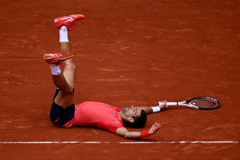 Novak Djokovic beat Casper Ruud in last year’s French Open men’s final (Getty Images)