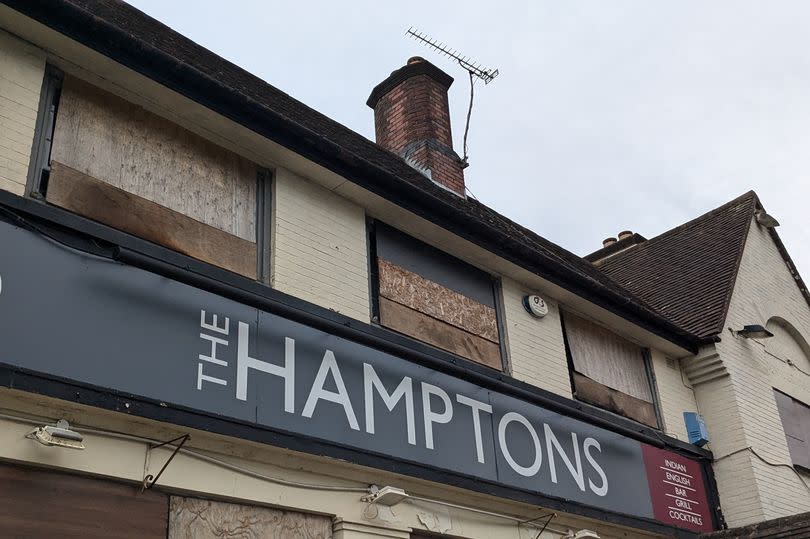 The empty Hamptons pub in Coventry, 8 July 2024