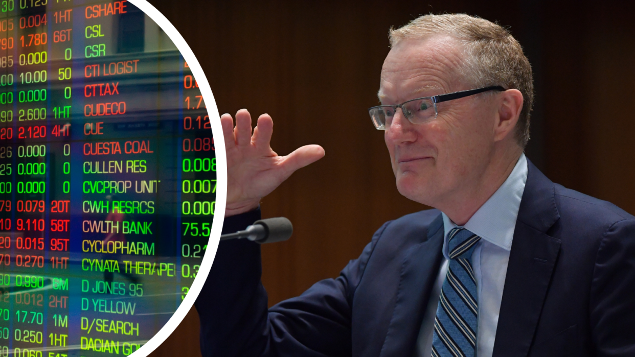 The ASX board and RBA governor Philip Lowe