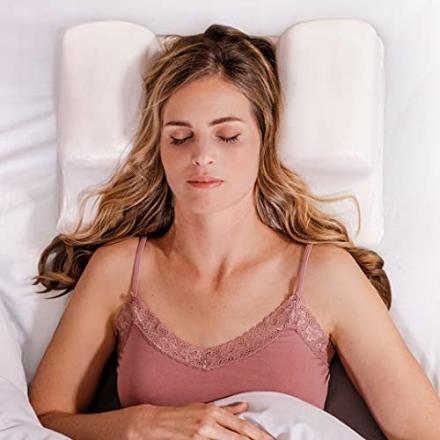 2 Pcs Breast Pillow for Sleeping Chest Wrinkles Prevention Pillow Anti  Wrinkle Breast Satin Pillow Breast Support Pillow for Women Breast Cancer