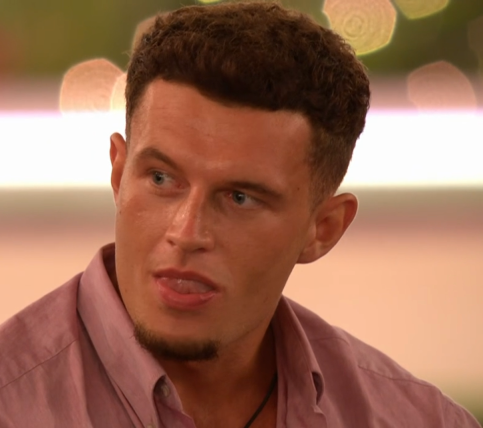 Wil appeared to show no remorse as Uma said she was hurt by his actions (ITV/Love Island)