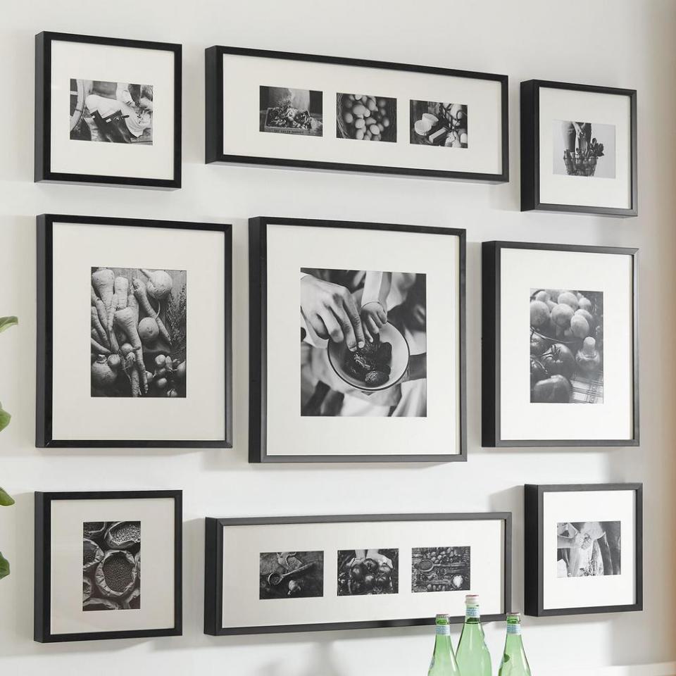 Make your own gallery wall, or spread these out throughout the house. (Photo: Home Depot)