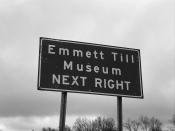 <p>A sign for the Emmett Till museum, riddled with bullet holes, in Glendora, Miss. (Photo: Holly Bailey/Yahoo News) </p>