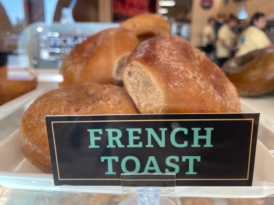 Treasure Coast Bagel Bakery, located in the Linkside Shoppes plaza in Fort Pierce, serves fresh-baked, New York-style bagels.