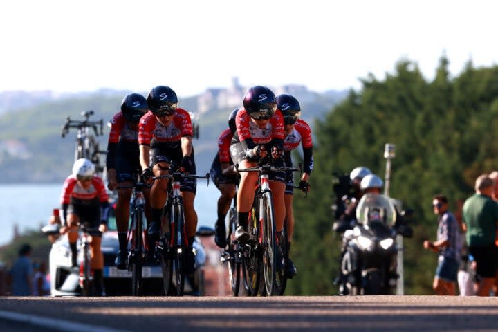 The Cantabria Deporte-Rio Miera finishes the Vuelta Femenina TTT