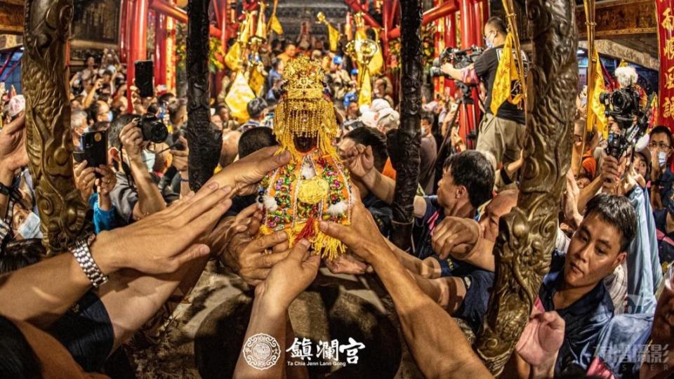 大甲媽祖今日起駕。（圖／翻攝自大甲鎮瀾宮臉書）