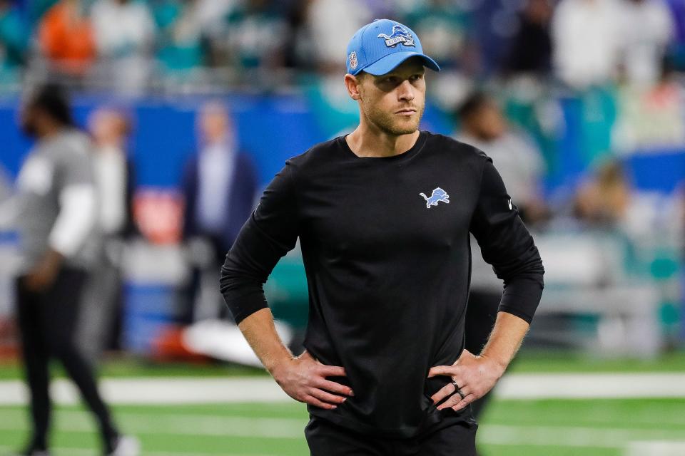Detroit Lions offensive coordinator Ben Johnson, 36, is a member of the fourth-youngest coaching staff in the NFL.