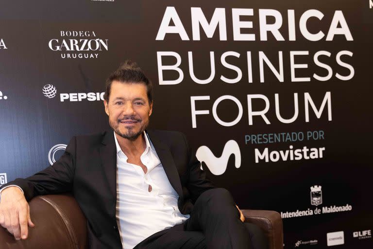 Marcelo Tinelli en America Business Forum 2022