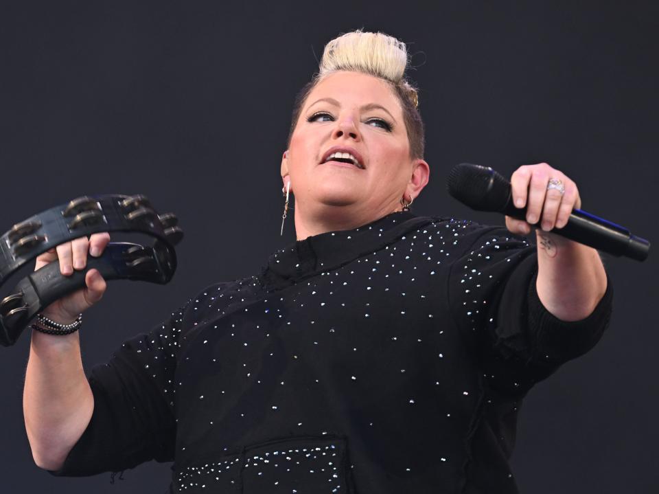 The Chicks frontwoman Natalie Maines (Anthony Harvey/Shutterstock)
