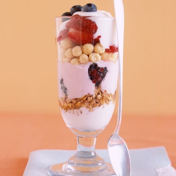 Sundae Brunch Don’t take your favorites out of the rotation – put them into a new one! These fully loaded parfaits make every day feel like a special occasion. Get the Parfait Breakfast Recipe