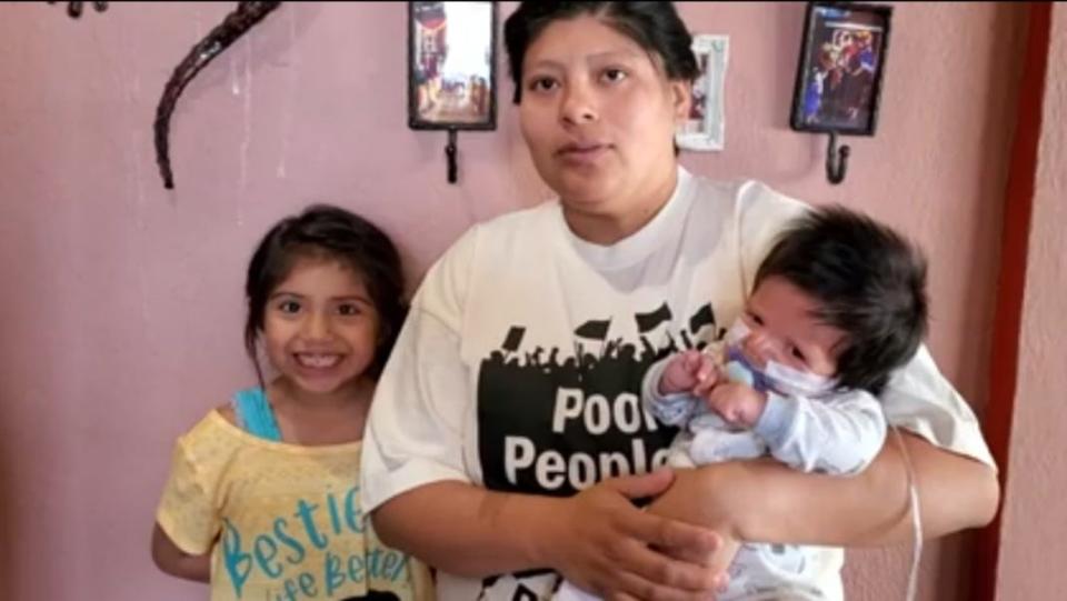 "There is a little hole in your stomach, always worrying,'' says Kenia Alcocer, whose sister was diagnosed with COVID-19. She has been extra careful to protect her 9-month-old son, who was born a month premature.  "It’s like an eye opener that we’re going to have to close the ranks of people we’re around even more.’’