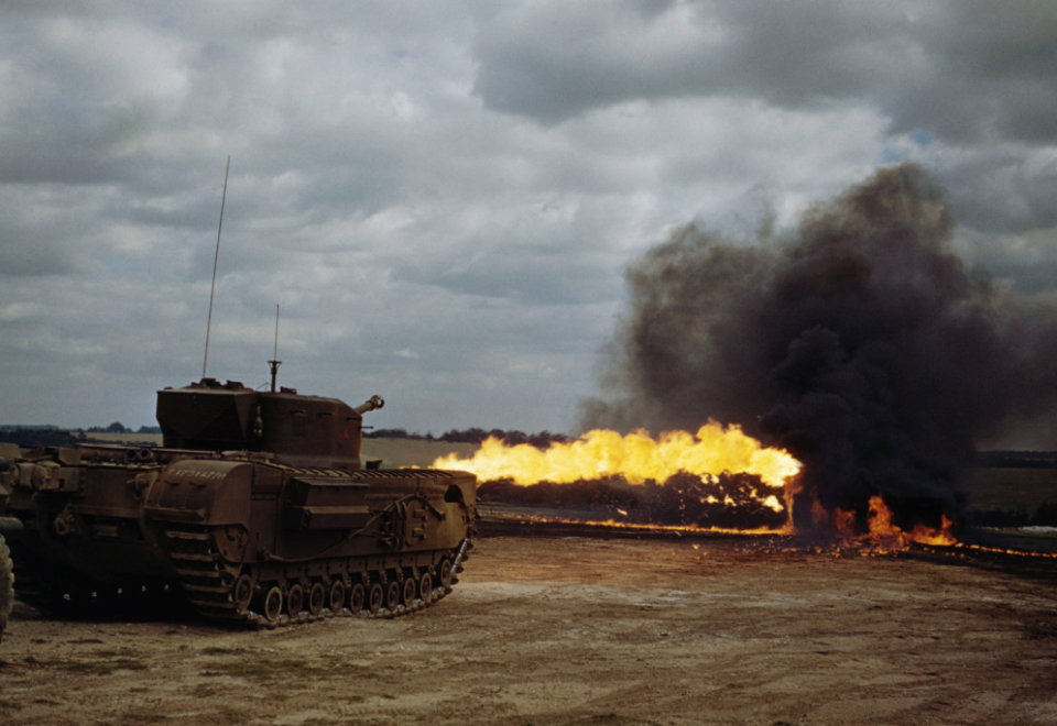 Churchill Crocodile Flamethrower